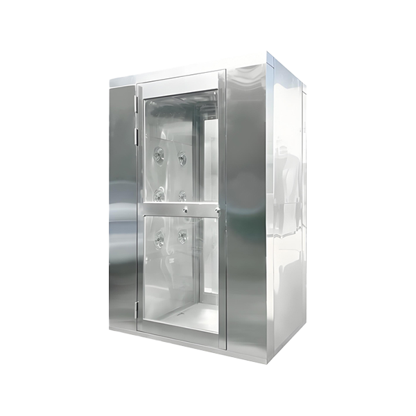 Double-Blow Air Shower