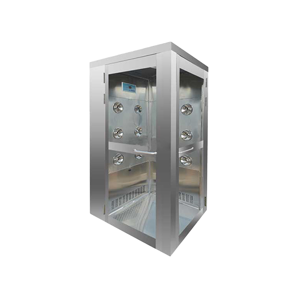 Corner Door Air Shower